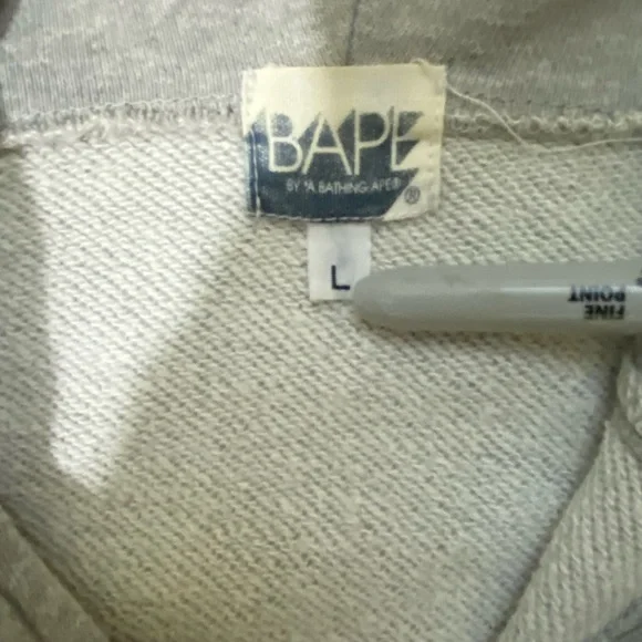 Bape grey tiger from early 2000s size L